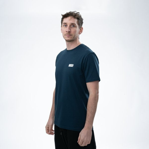 Nash Make It Happen Carp Logo T-shirt Navy Blue L T-shirt Brand Nash