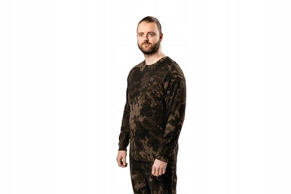 Nash ZT Lite Luxe Long Sleeve T Shirt Camo Size S Brand Nash
