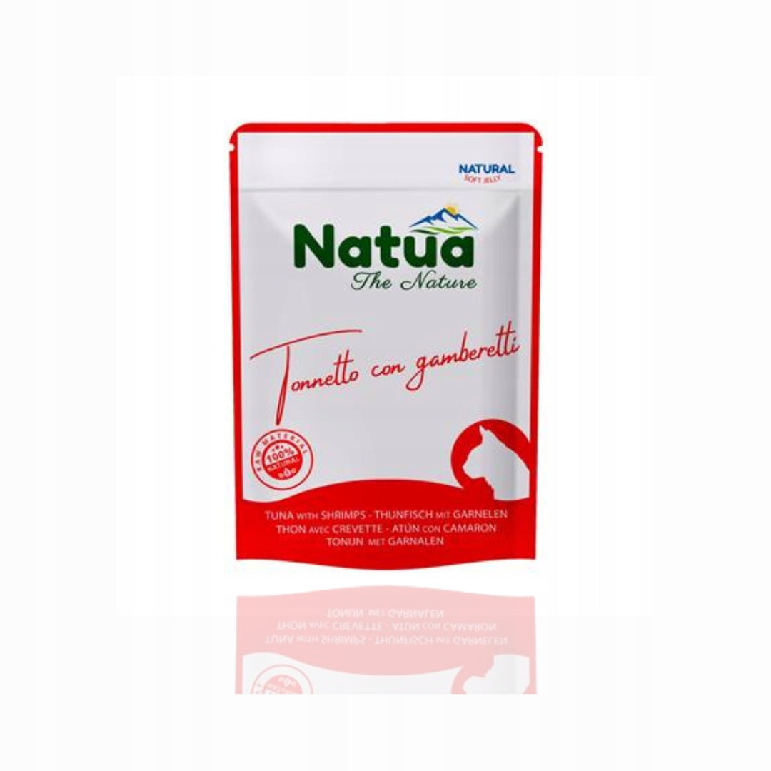 Natua Tuna with Shrimp in Jelly 70g Brand Natua