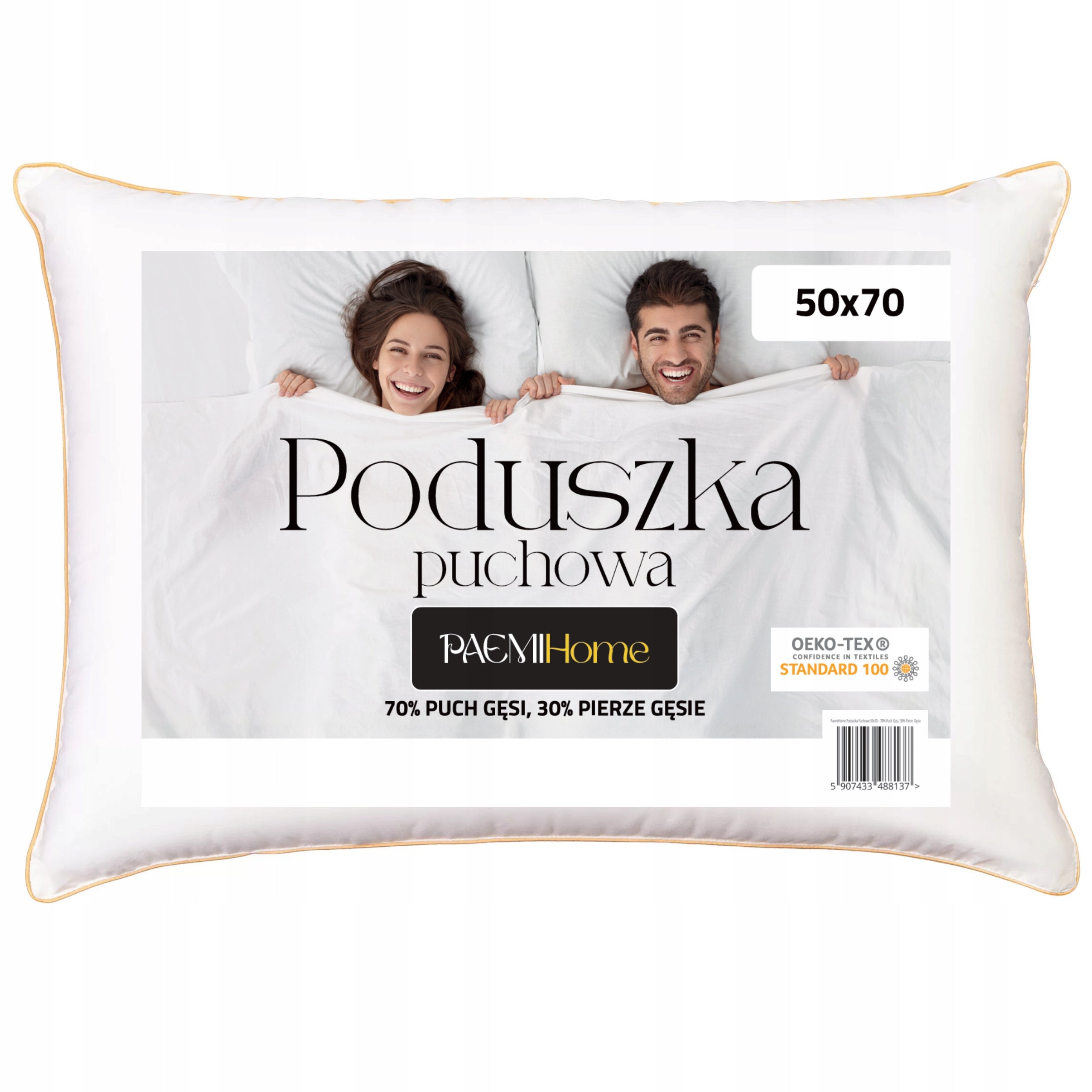 Natural Goose Down Pillow 50x70 DOWN PaemiHome