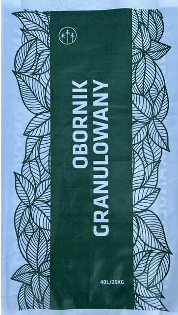 Natural Granulated Manure 40L 25kg ECO-FRIENDLY mega efficient universal Manufacturer Zrębkor