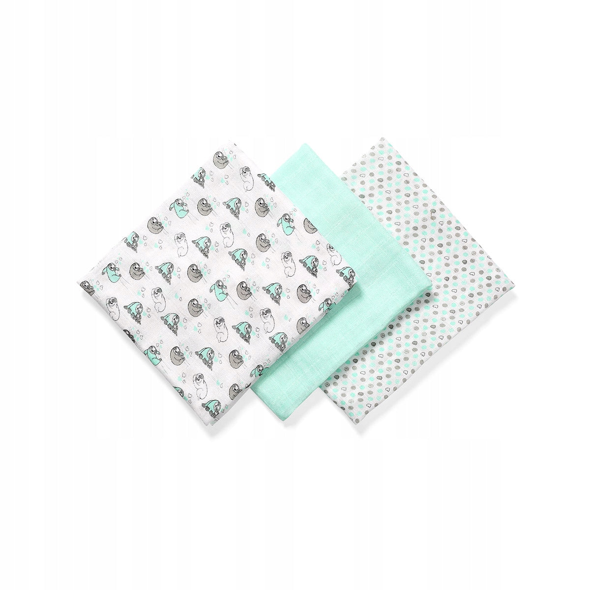 Natural bamboo fibre diapers NATURAL BAMBOO Babyono 397/04 mint Packaging status original