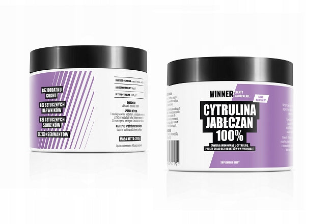 Natural citrulline 200 g pure amino acid PUMP energy SALE Brand Słodkie Zdrowie