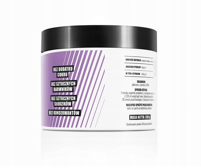 Natural citrulline 200 g pure amino acid PUMP energy SALE Expiration date at least 1 year from the date of purchase