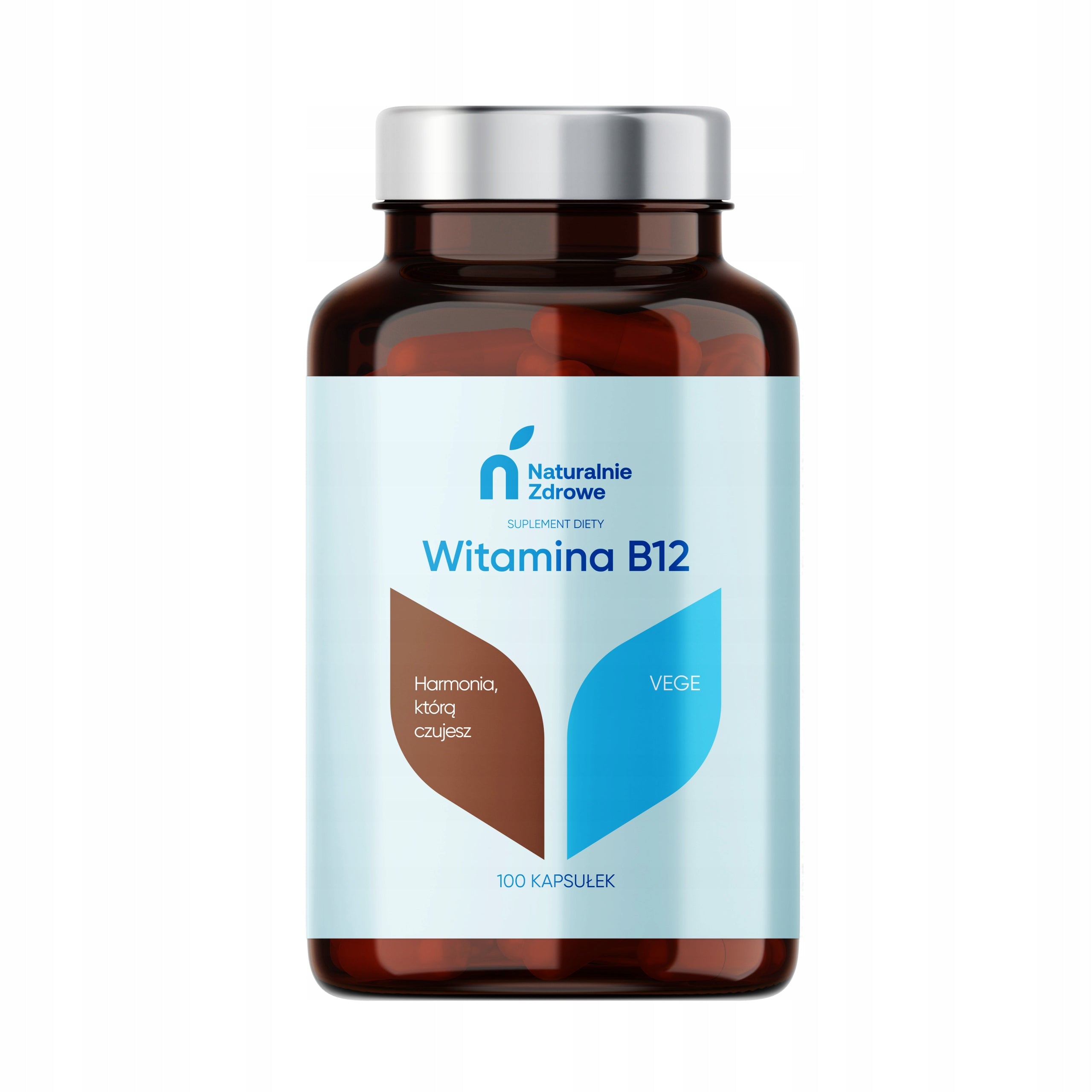 Naturalnie Zdrowe Supplement Vitamin B12 Methylcobalamin 100caps