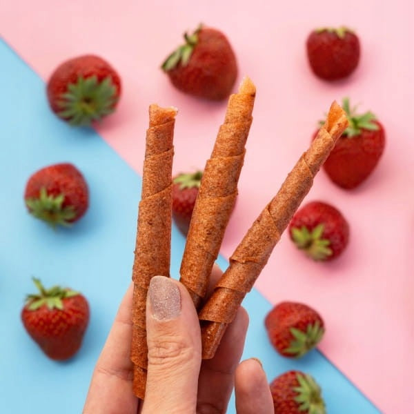 Naturalnie zdrowi Rolls Strawberry Rolls with Vitamin D3 50 g Age range from 6 months