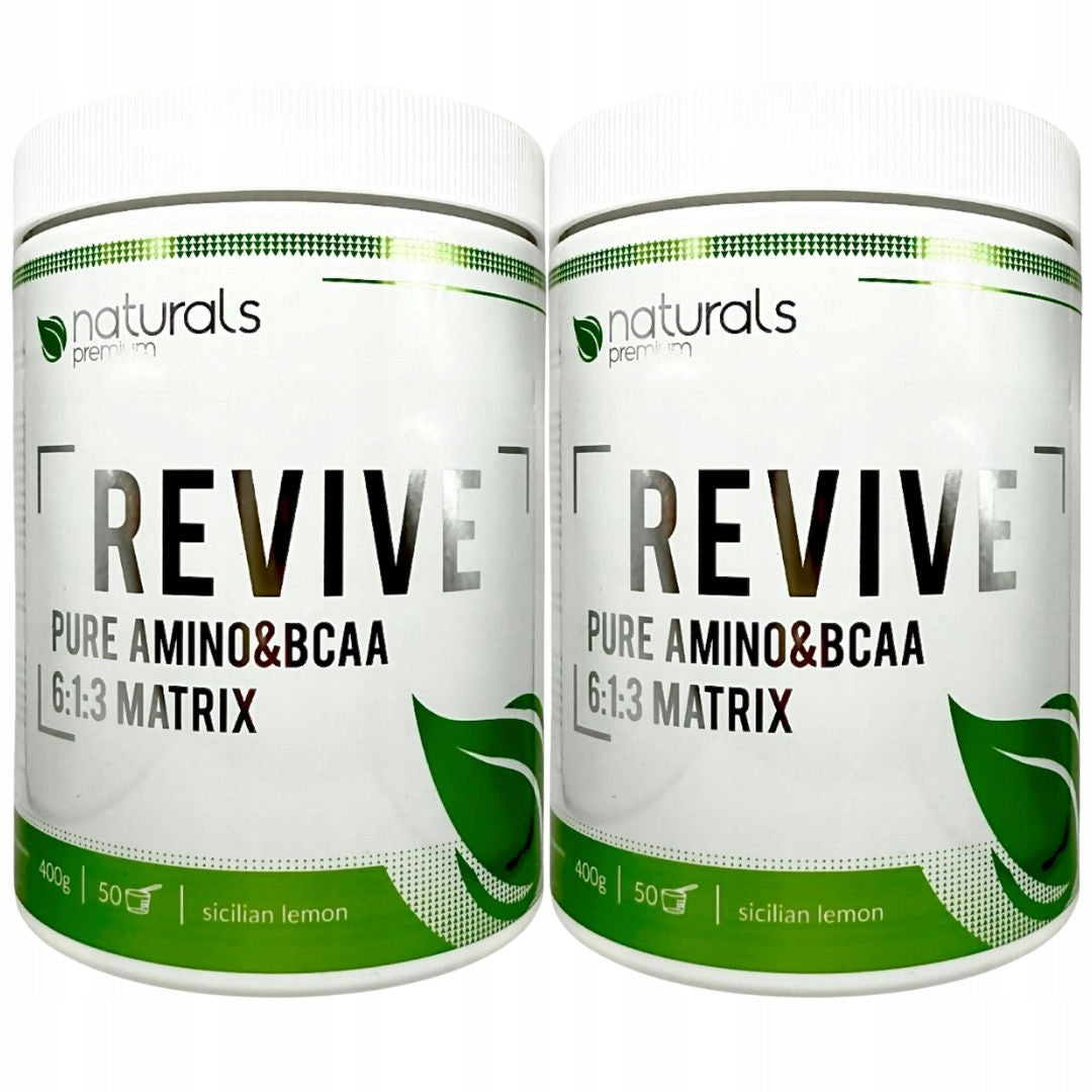 Naturals Premium Revive 400g amino acids bcaa eaa magnesium potassium regeneration