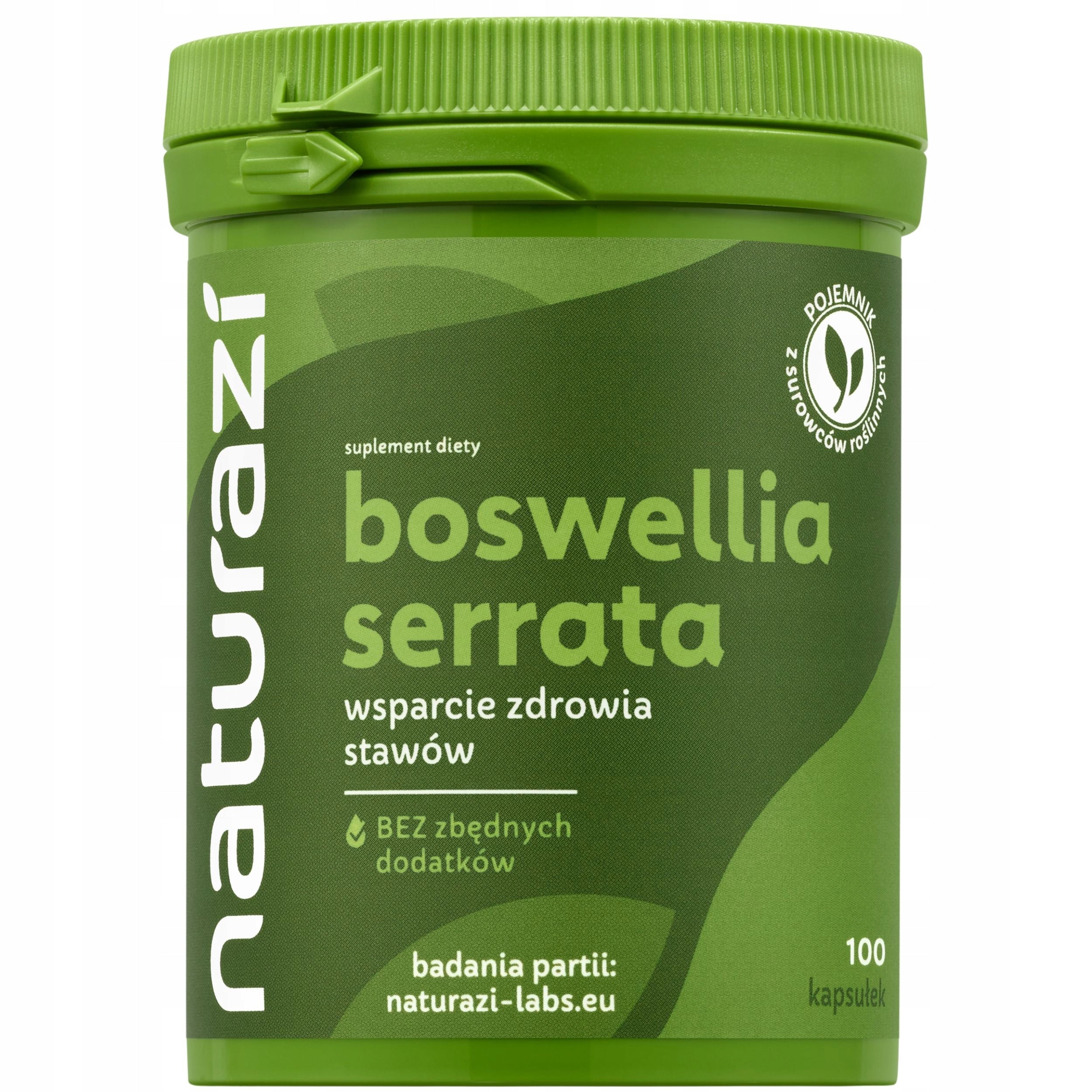 Naturazi Boswellia serrata 70% 450mg - 100 capsules - Indian Incense