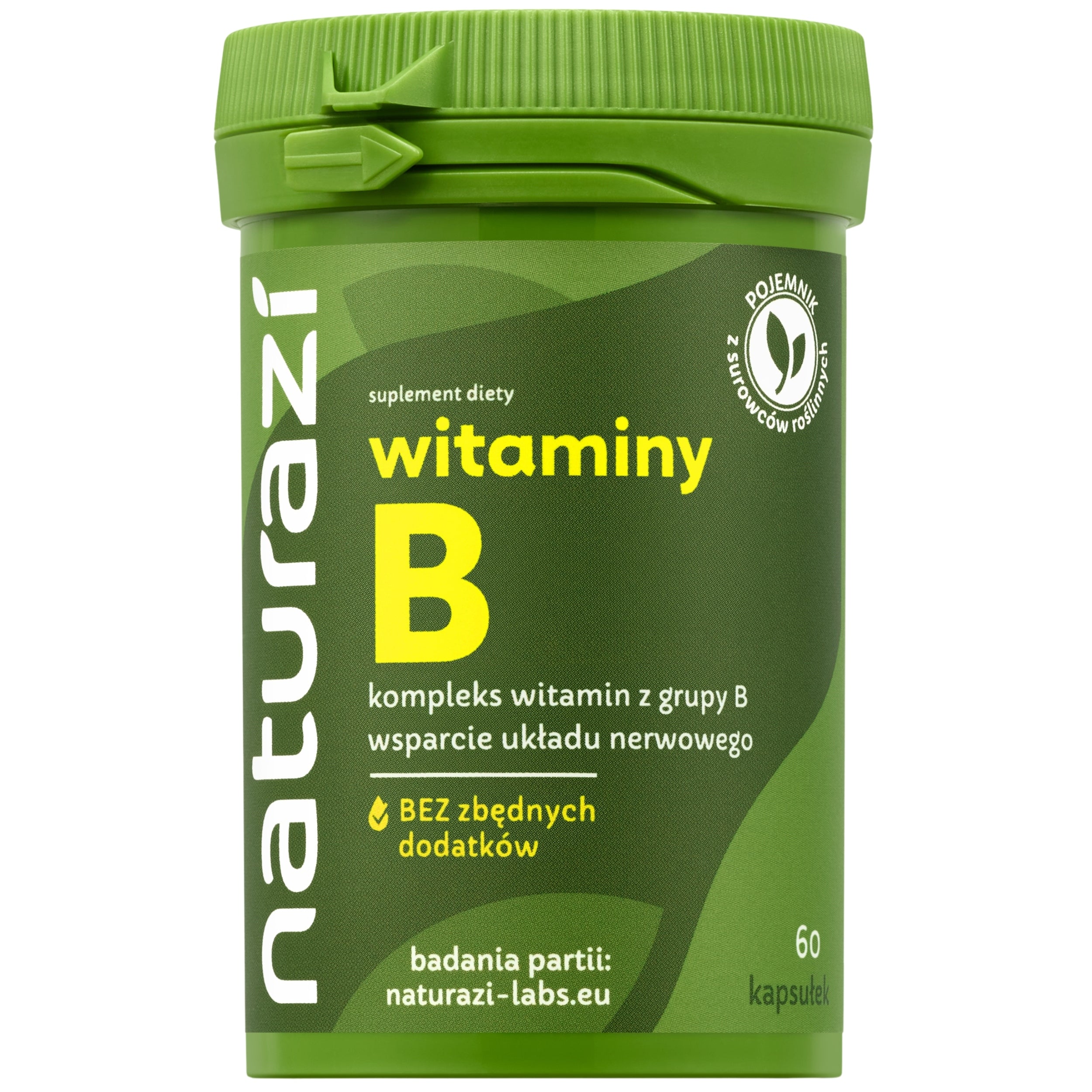 Naturazi vitamin B complex methylated complex - CONTENT STUDIES