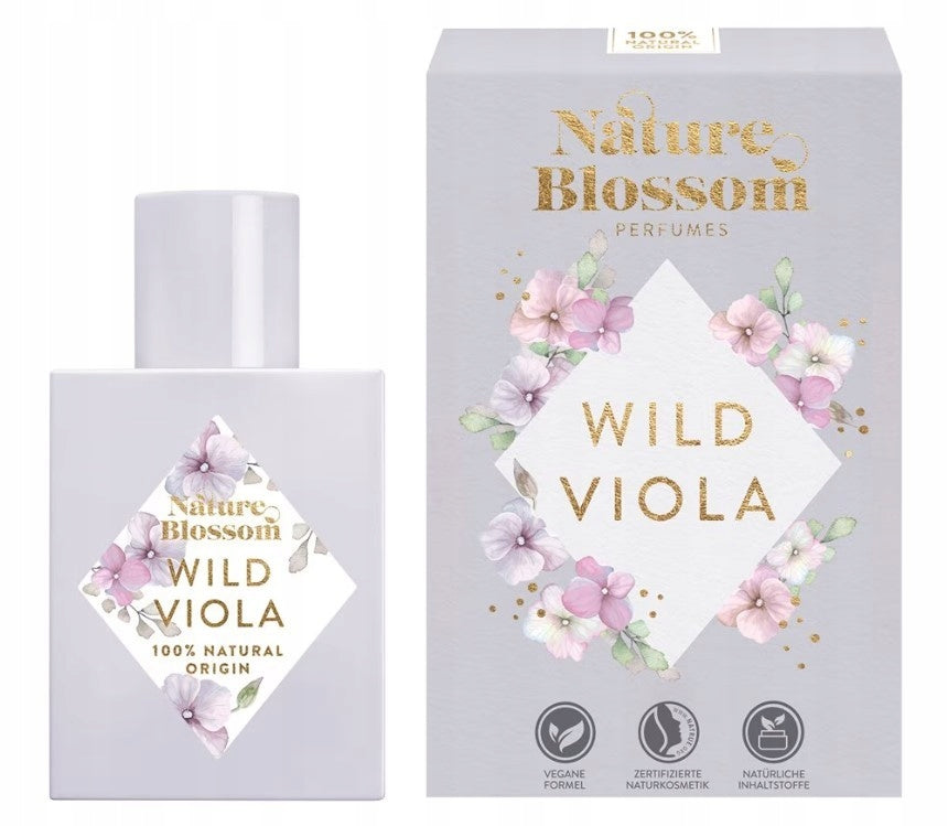 Nature Blossom Wild Viola Eau de Parfum 100ml Packaging status original