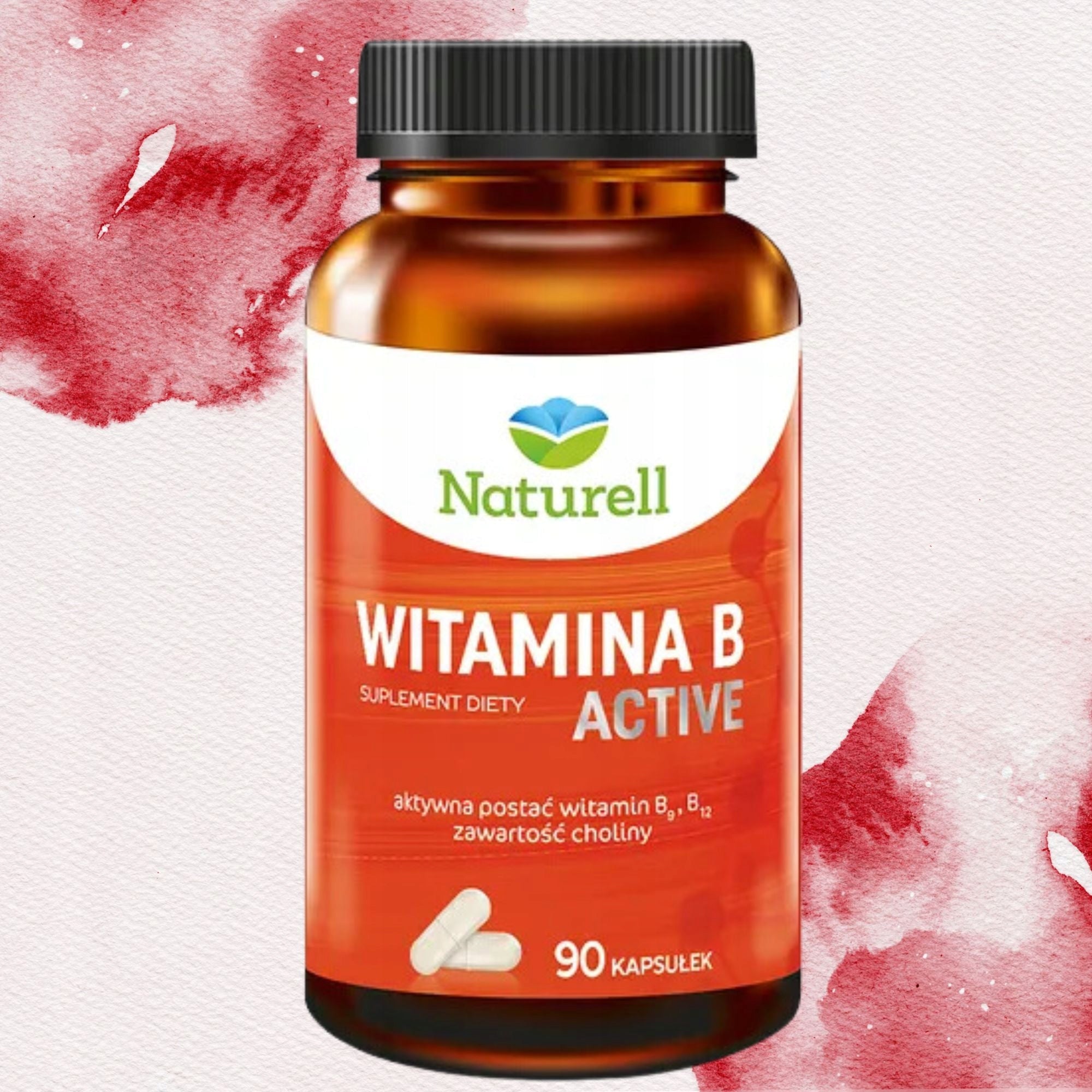 Naturell Vitamin B Active 90 capsules Manufacturer of a medical device USP Zdrowie