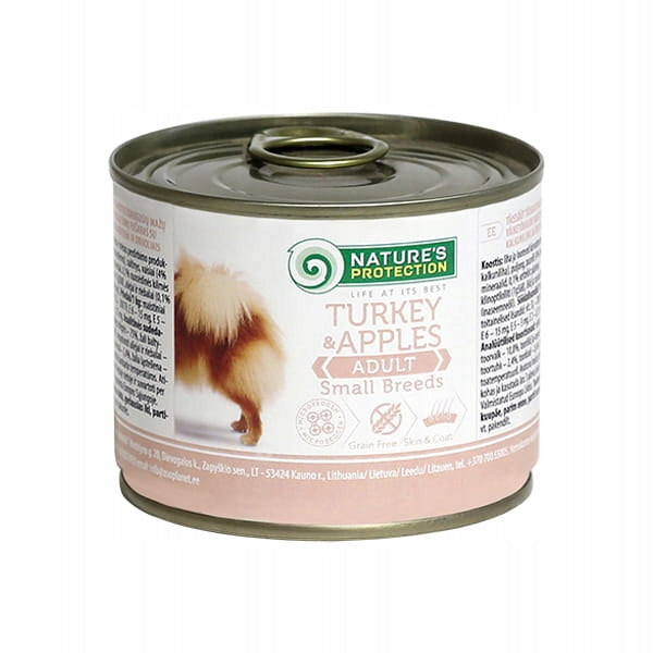 Natures Protection Adult Turkey Apple 200g