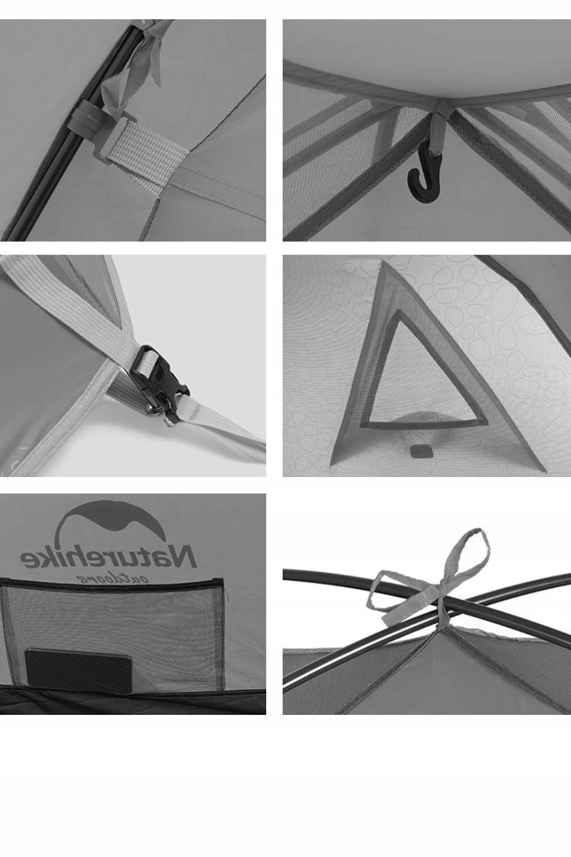 Naturethike P-series 3 UV NH18Z033-P Hiking Tent