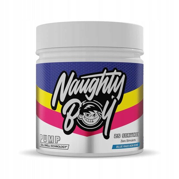 Naughty Boy Pump Blue Razz Bons Powder 400g