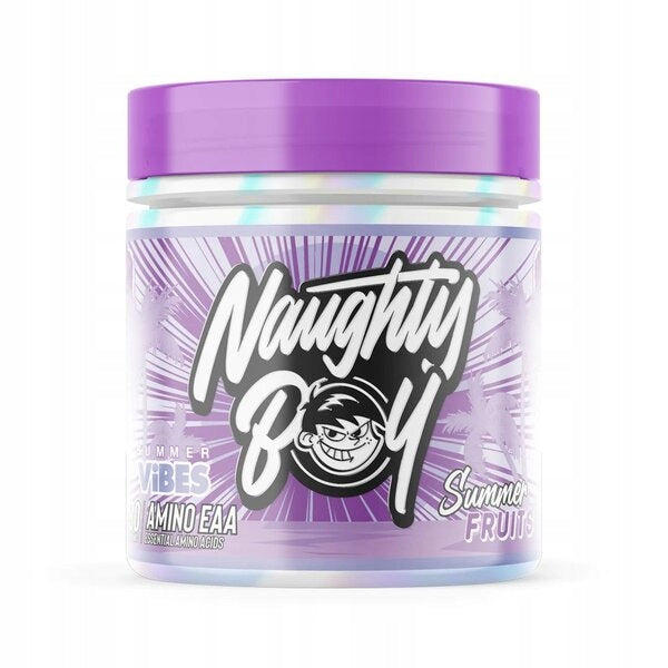 Naughty Boy Summer Vibes Amino EAA Cherry Mango Margarita Powder 345g Packaging status original