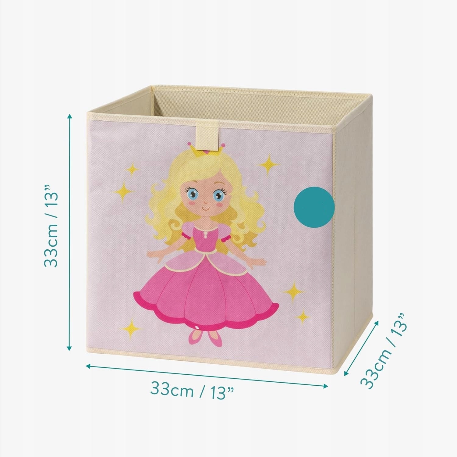 Navaris 4-piece storage box set, children's room, 33 x 33 cm, foldable,Pink Manufacturer code 8260001000183