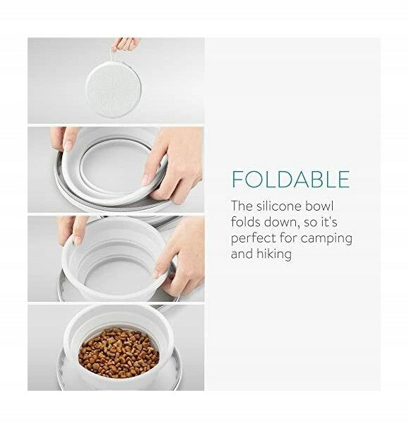 Navaris Folding Dog Bowls, Set of 2 Brand no brand
