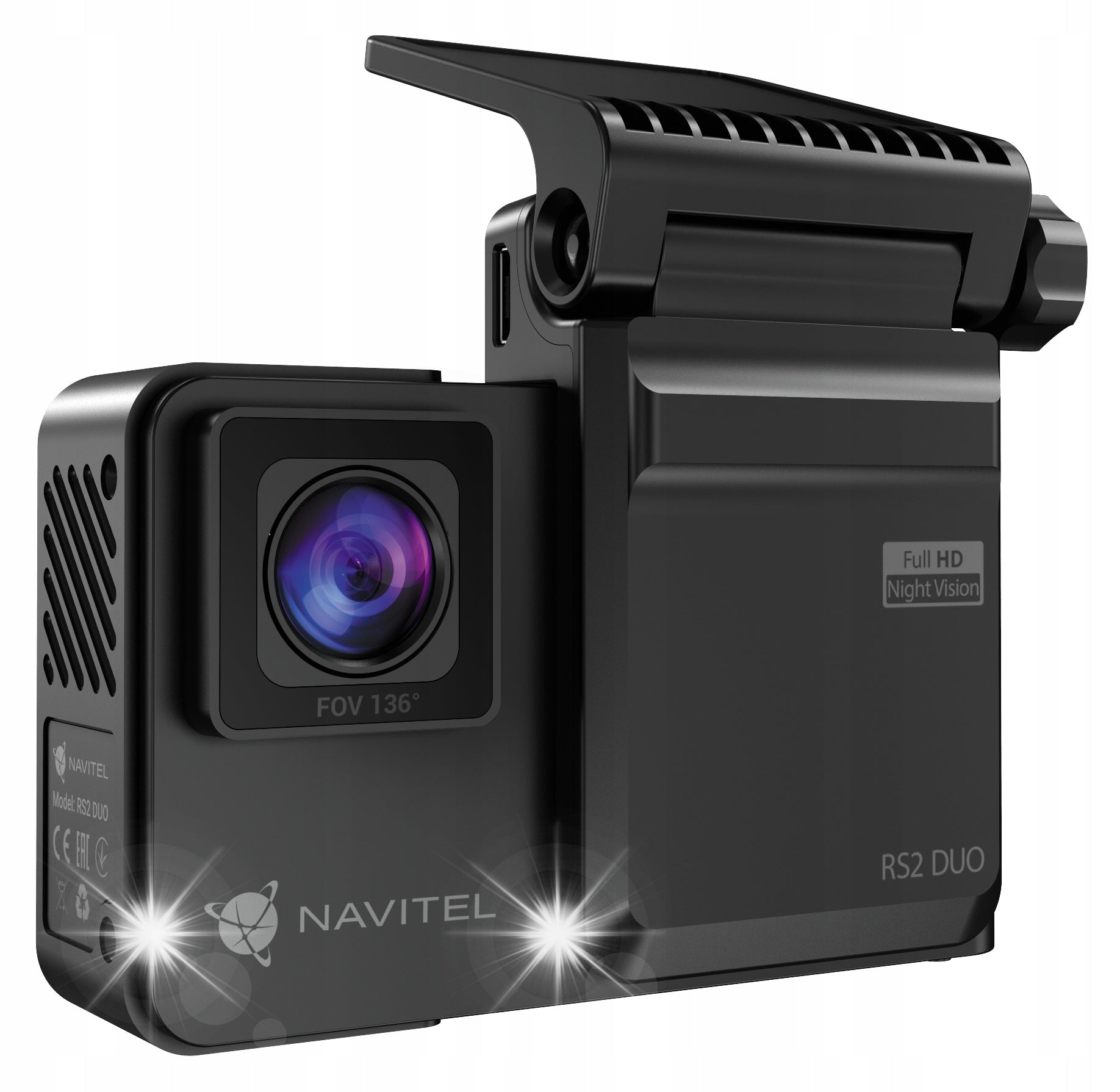 Navitel RS2 DUO Car Video Driving Recorder + Indoor Camera