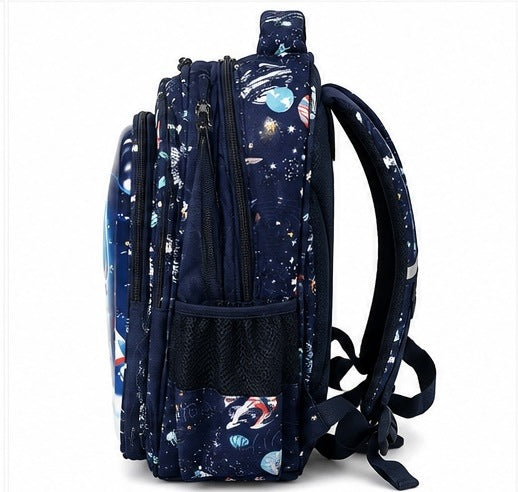 Navy Blue Backpack with Astronaut Manufacturer code OLD-BP-SPACE-01