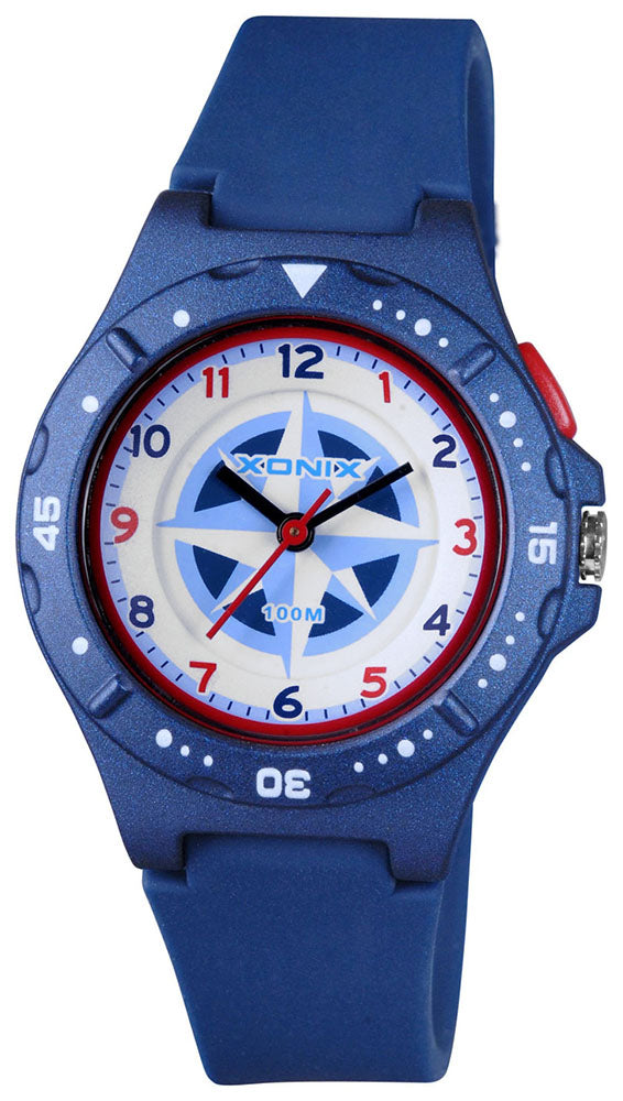 Navy Blue Sports Watch For Girls Lightweight Hand Backlight