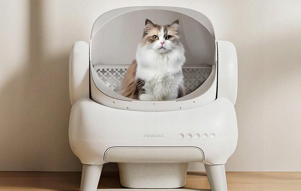 Neakasa M1 PLUS automatic self-cleaning litter box odor control white Brand Neakasa