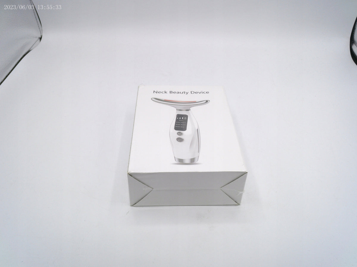 Neck Beauty Device Neck Massager LED Vibration Heat OUTLET Manufacturer code OE1230