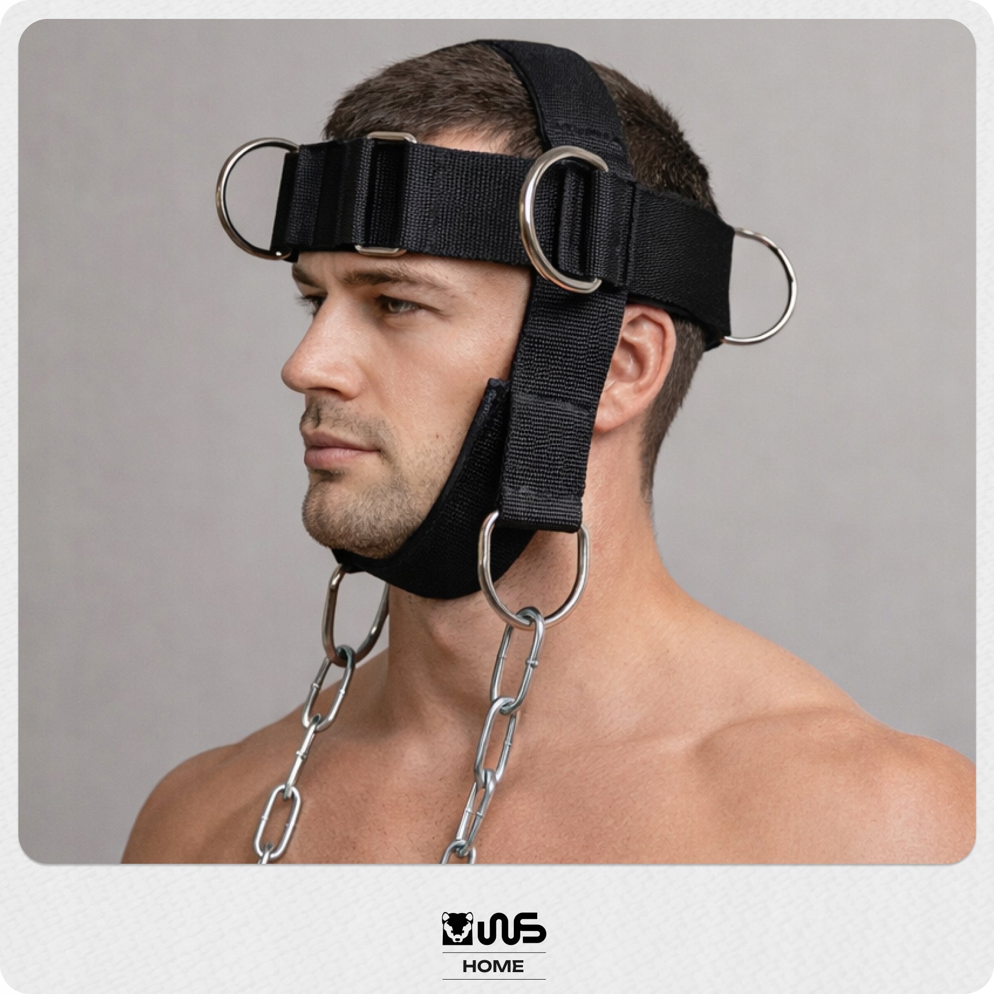Neck Belt Exercise Muscles Nose Crown Harness Fitness Strengthening Training Packaging status original