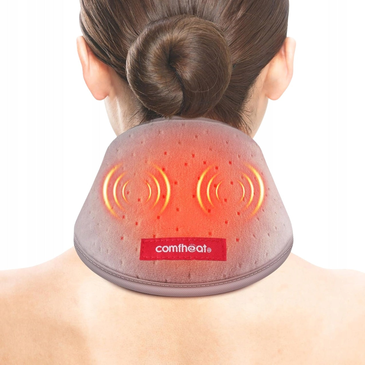Neck Heating Pillow with Vibration Massage 3 USB Modes and Temperatures Medical device no