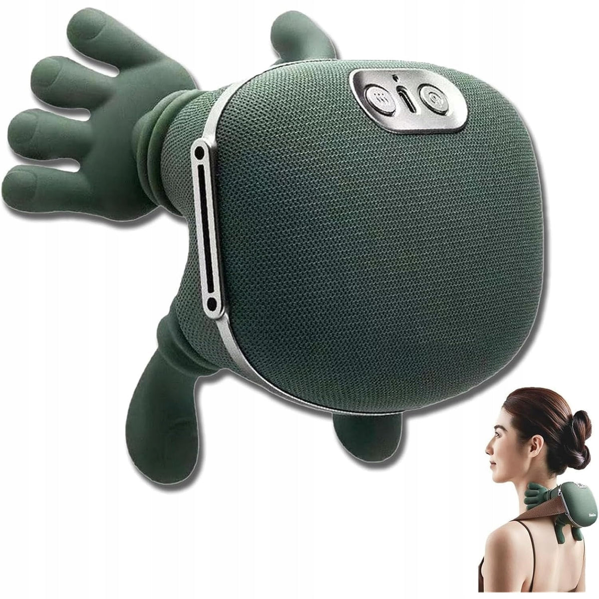 Neck Massager Kneading 4D Adjustable Strength And Temperature 3 Levels Gift