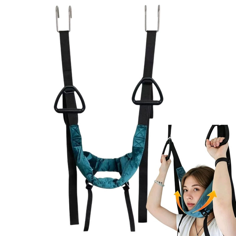 Neck Traction Hammock Professional Durable Blue Equipment