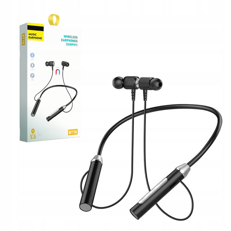 Neckband dual-ear Bluetooth wireless sports running headphones