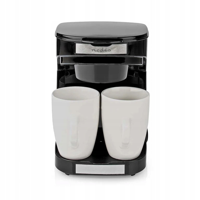 Nedis KACM140EBK Coffee Maker Handheld Overflow Coffee Maker
