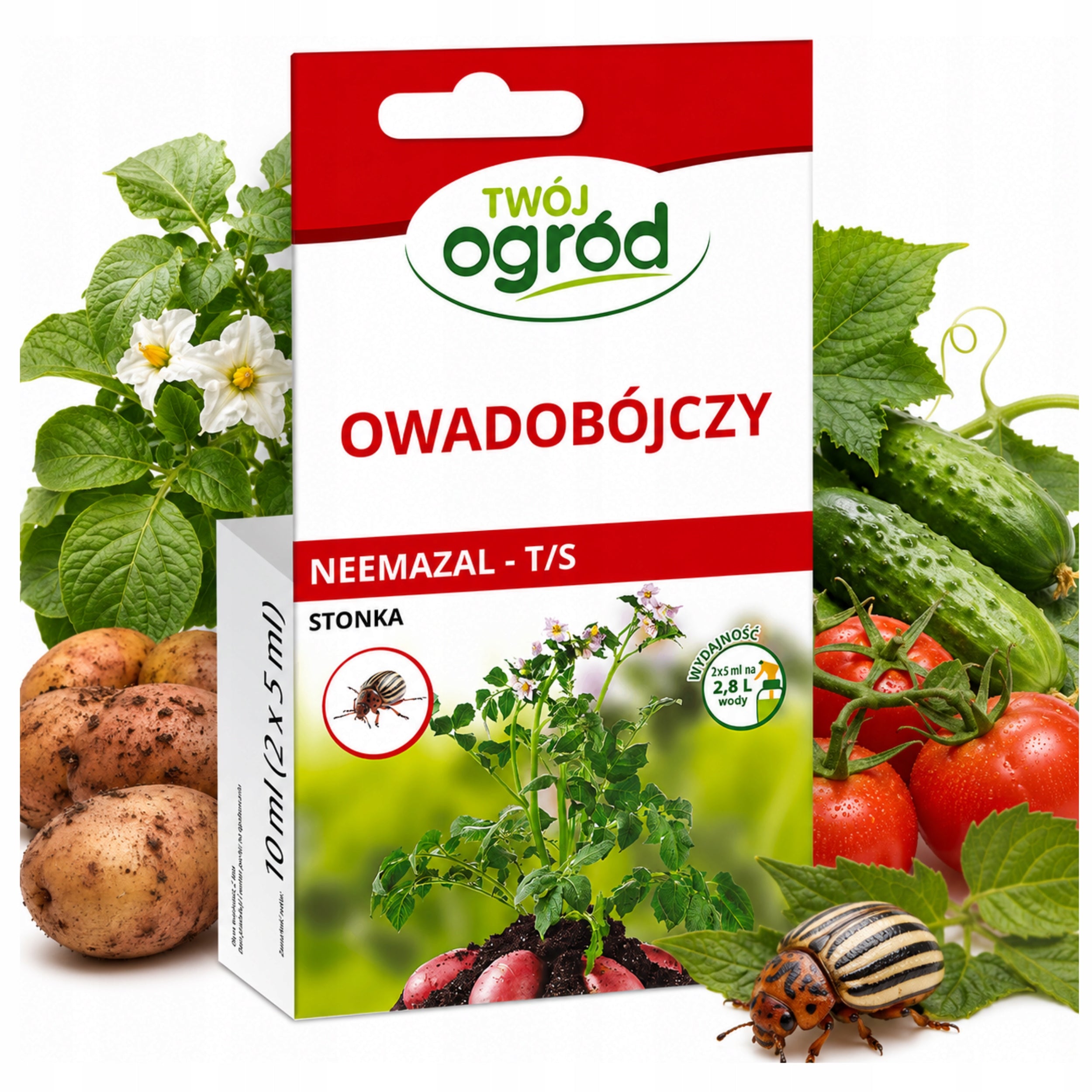 NeemAzal 10ML POTATO STONK SPRAY INSECTICIDE FOR PESTS