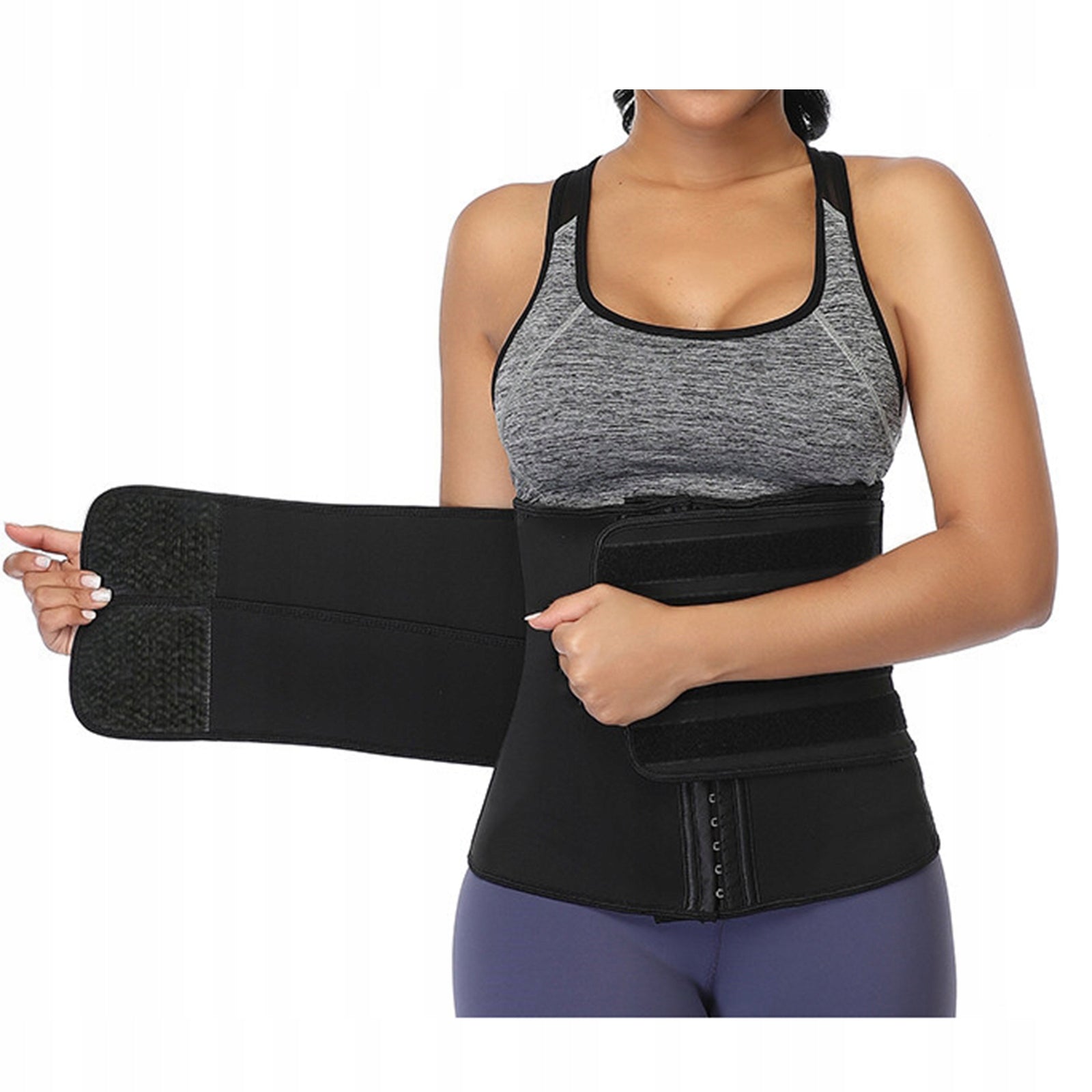 Neoprene Waist Training Corset Belt Women Black XL Model lateksowe buty do modelowania talii modelowanie