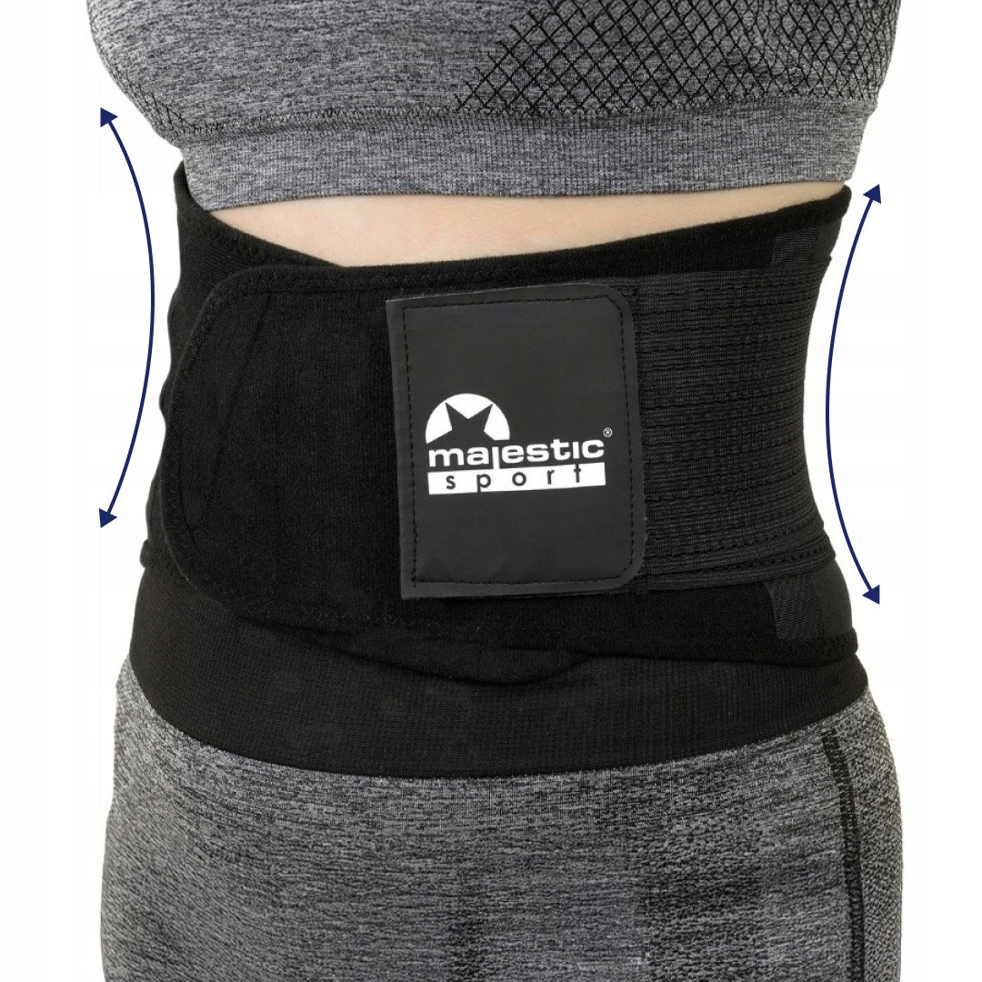 Neoprene belt slimming stimulator for abdominal muscle exercises abs XL Size XL