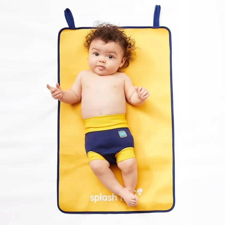 Neoprene diaper Happy Nappy navy blue yellow XXL 2-3 years Manufacturer code 5060635577631