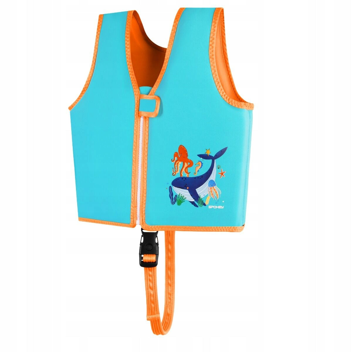 Neoprene life jacket life vest for a child 3-6years 19-30kg zipper+velcro