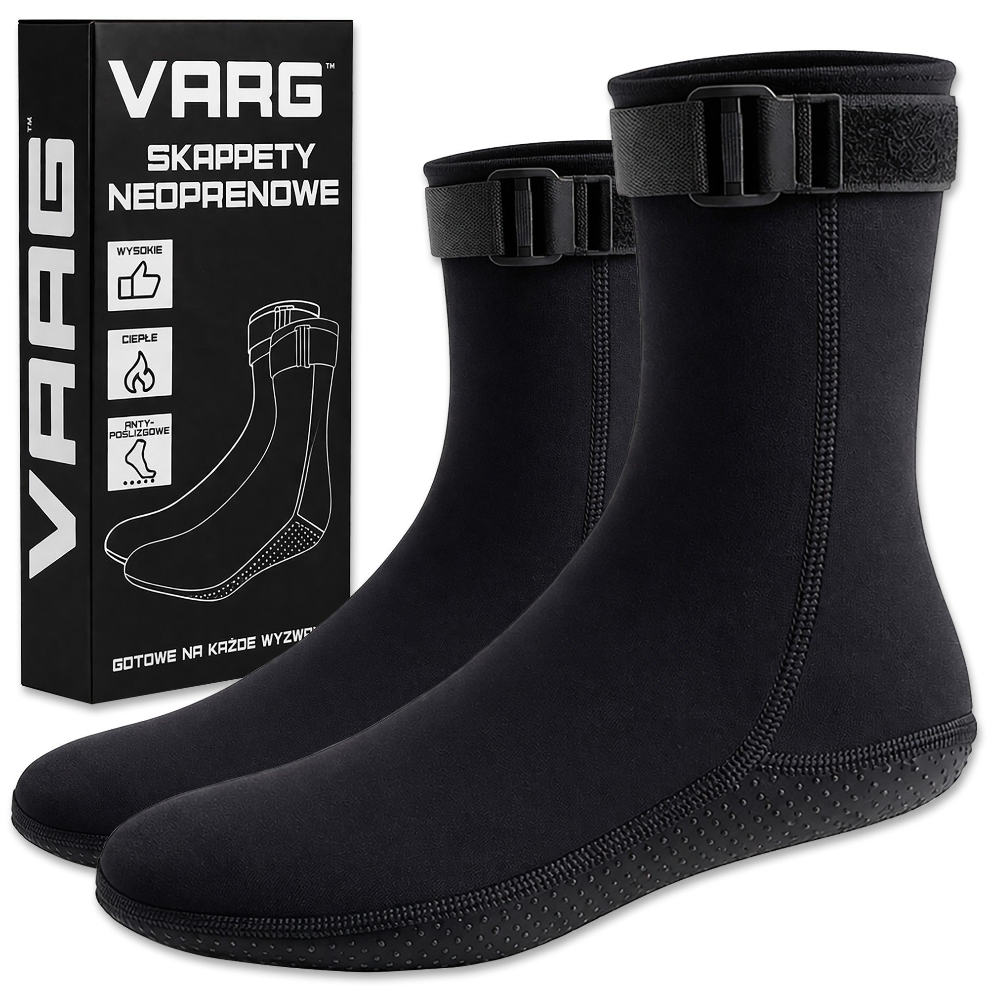 Neoprene socks for water VARG walrus swimming diving Roz L