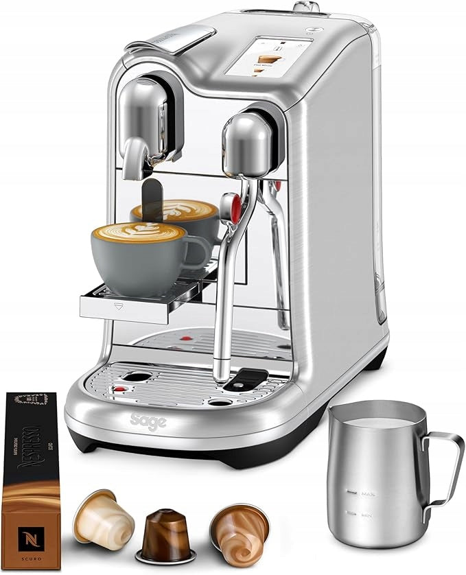 Nespresso Creatista Pro Capsule Maker 19 Bar Silver