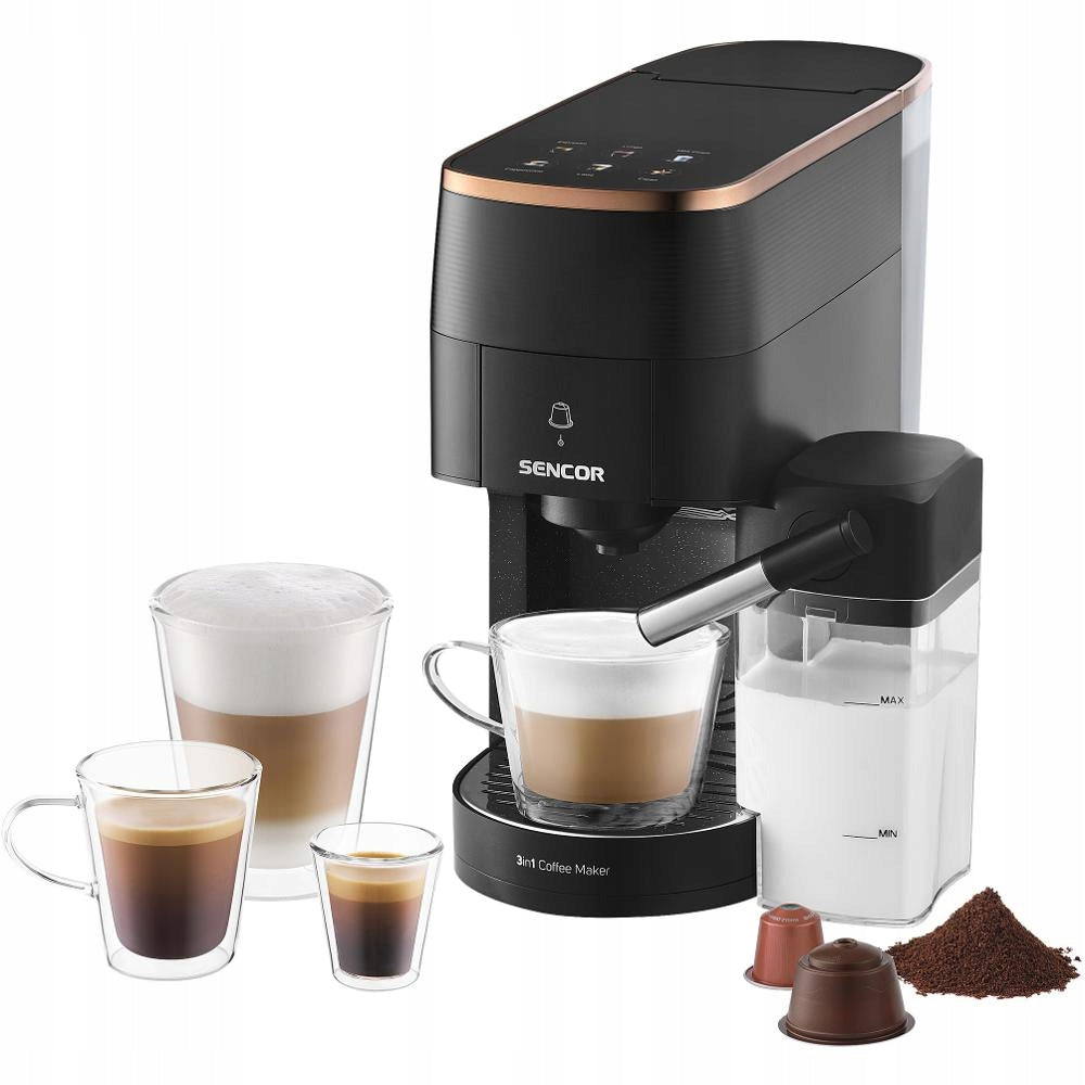Nespresso Nescafé Dolce Gusto Sencor 3000B Multicapsule Coffee Maker