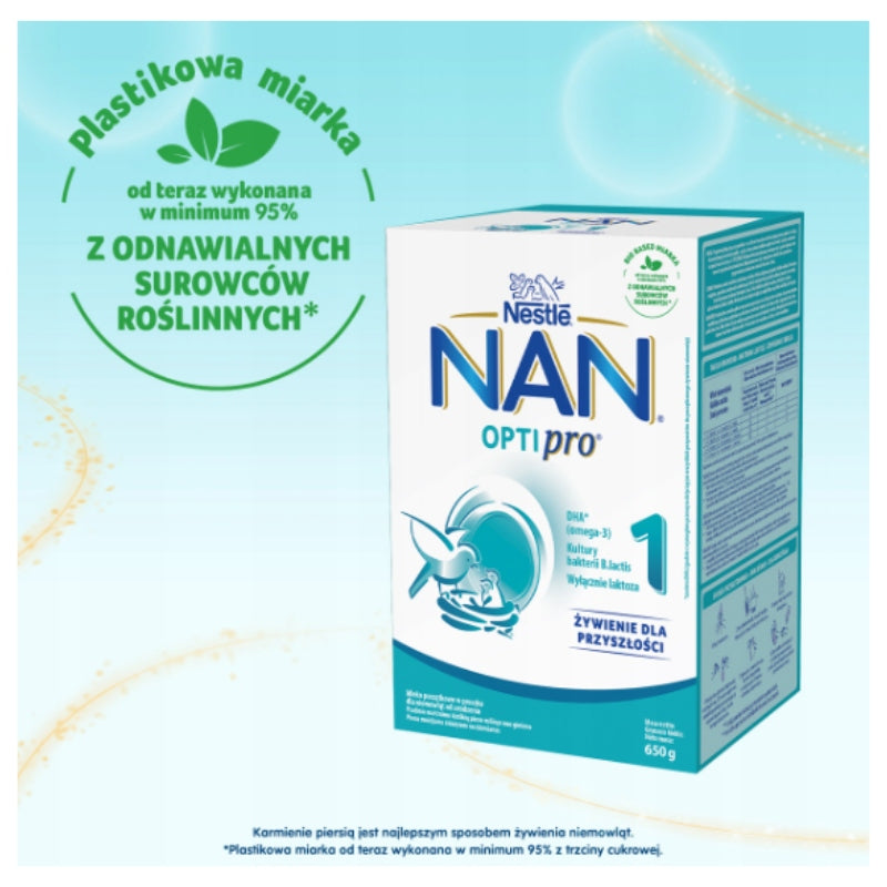 Nestle NAN OPTIPRO 1 initial milk 650 g Manufacturer code 8445290048226