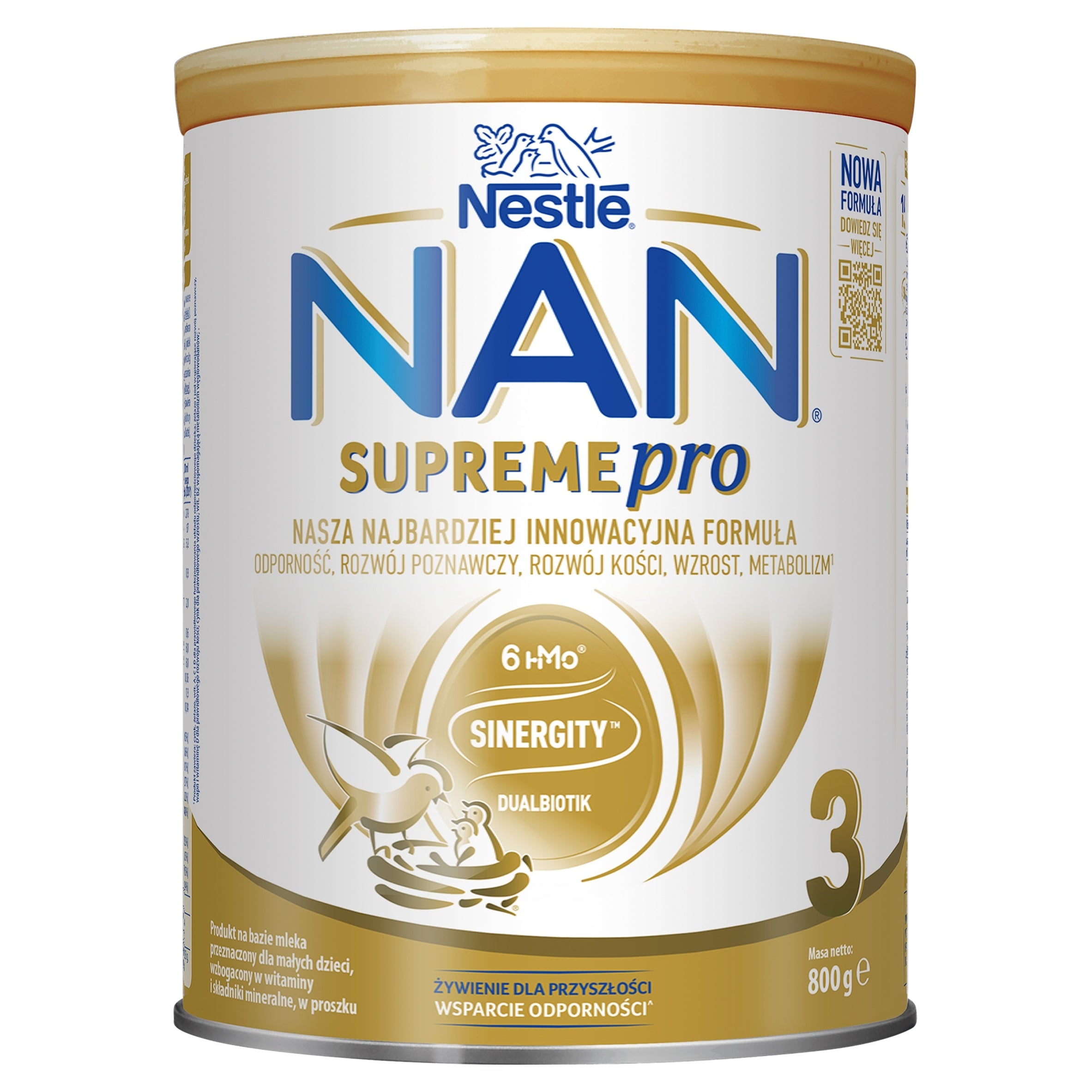 Nestle NAN SUPREMEPRO 3 Set 2x800 g Manufacturer code 7613036951449