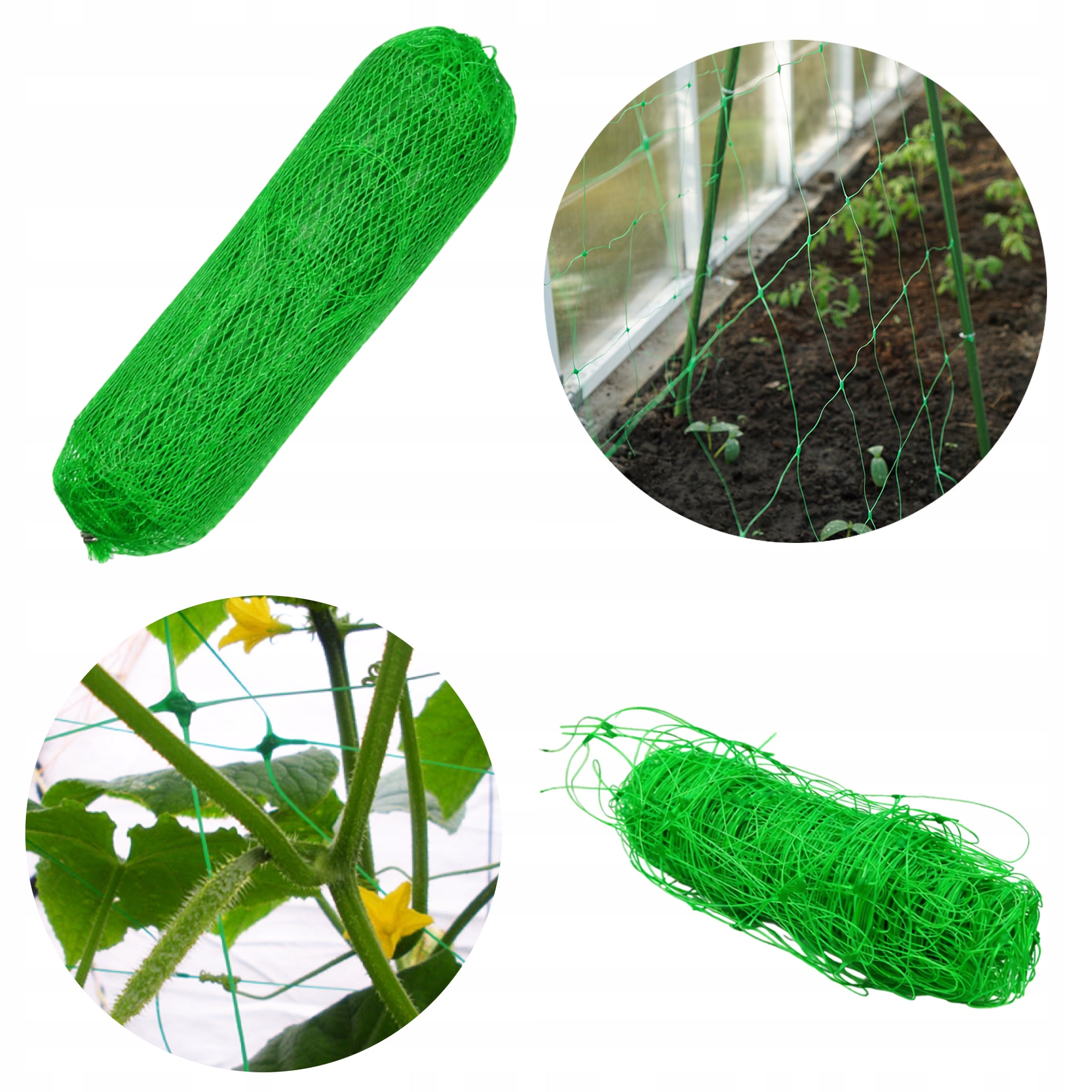 Net Vegetable support climbing plants 2x5m 15x15cm 8g/m2