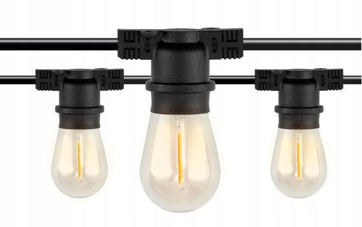 Network GARLAND 230V 15m Garden Chain + 16x LED BULBS E27 Filament EAN (GTIN) 5904261933594