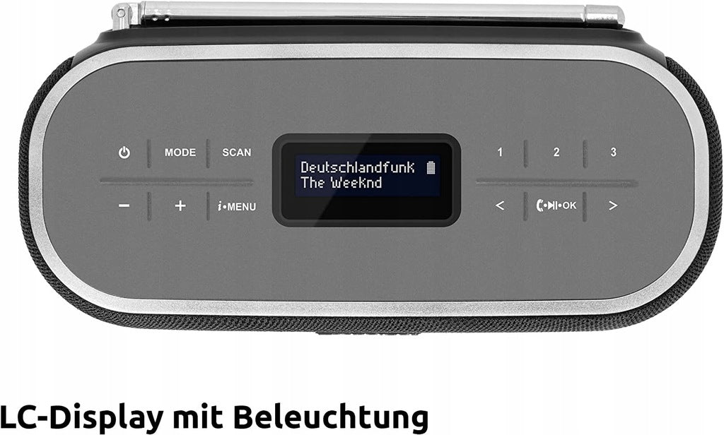 Network Radio TechniSat VIOLA BT 1 DAB+ FM Black Manufacturer code 0000/2968