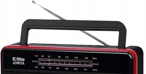 Network and battery radio Eltra Jowita 820U FM, LW black headphone input Manufacturer code may2405