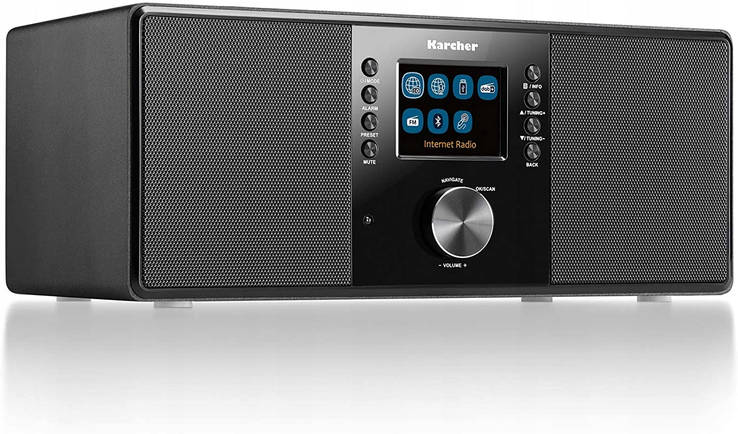 Network radio DAB+, FM, Internet Kärcher 7000i Brand Kärcher