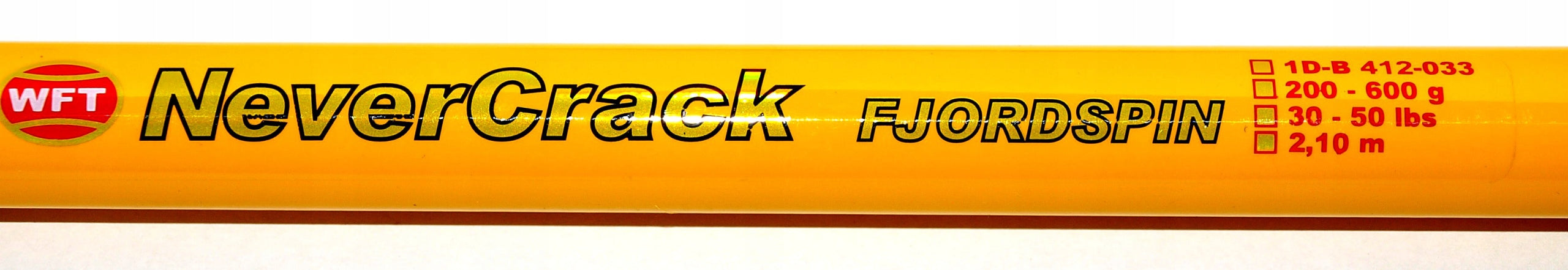 Never Crack FJORDSPIN 2,1m. 200-600g, TRAVEL 4 pieces Manufacturer code 1d-b412-033