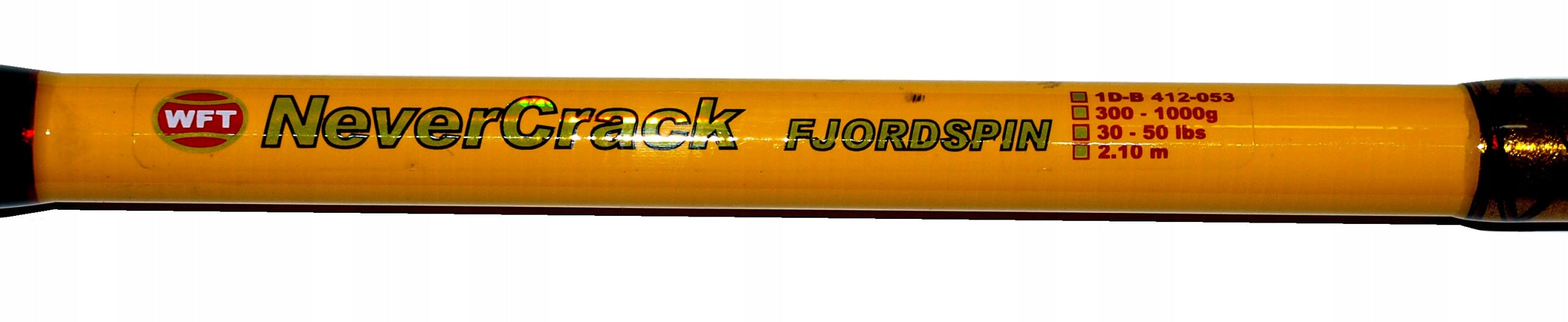Never Crack FJORDSPIN 2.1m, 300-1000g, TRAVEL 4-Piece Rod Manufacturer code 1d-b412-053