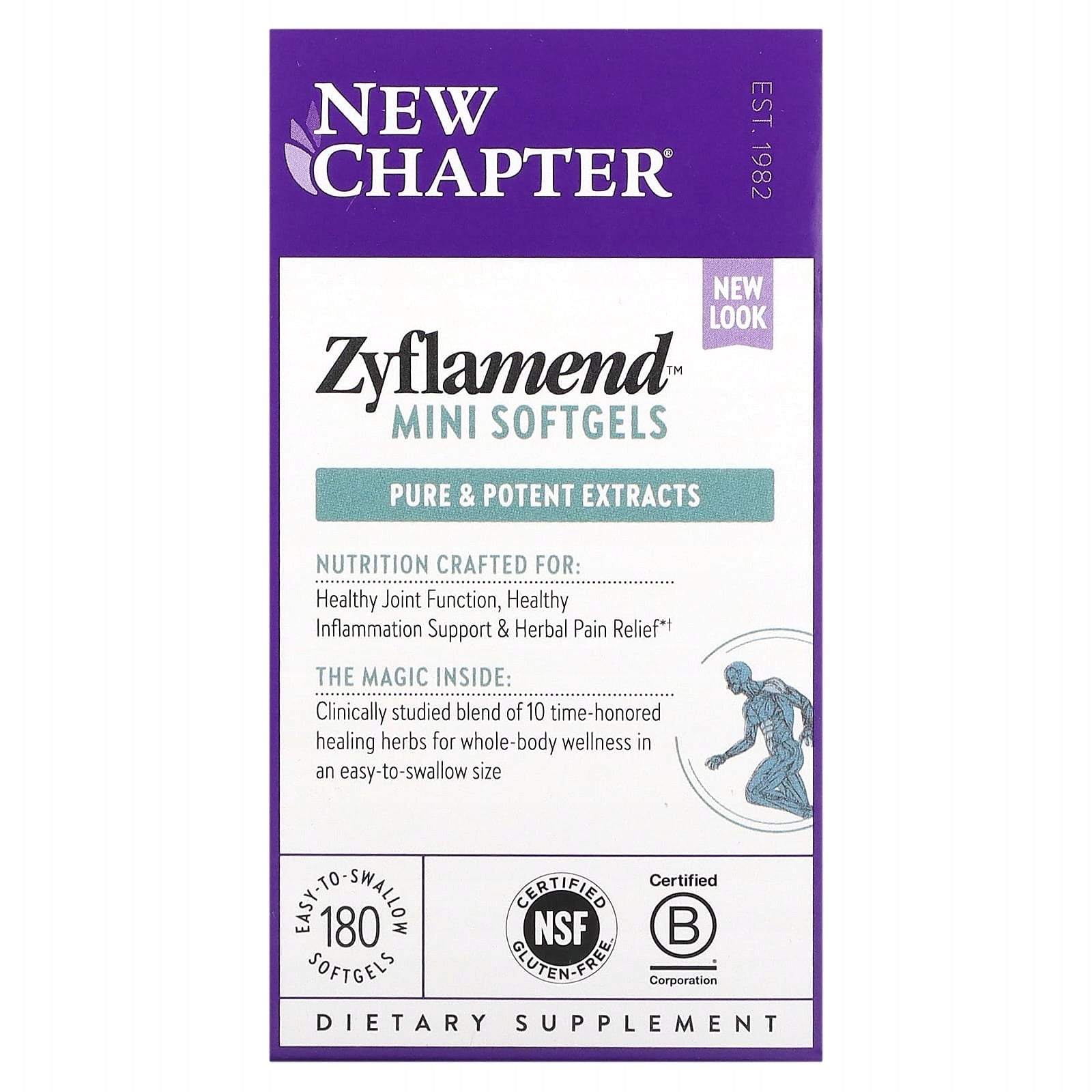 New Chapter, Zyflamend, 180 minicapsules